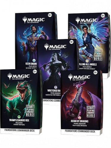 Gra karciana Magic: The Gathering - Foundations Commander Deck Set