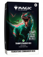 Gra karciana Magic: The Gathering - Foundations Commander Deck - Tramplesaurus Rex