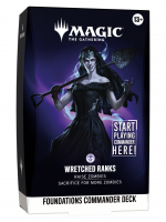 Gra karciana Magic: The Gathering - Foundations Commander Deck - Wretched Ranks