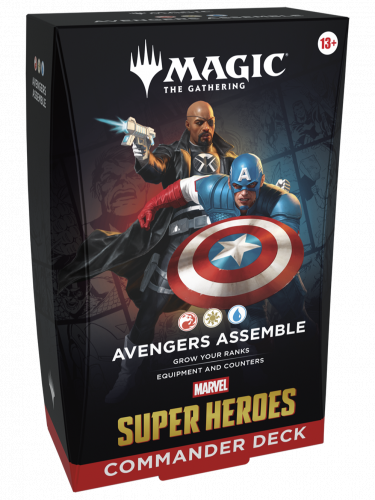 Gra karciana Magic: The Gathering Marvel Super Heroes - Avengers Assemble Commander Deck
