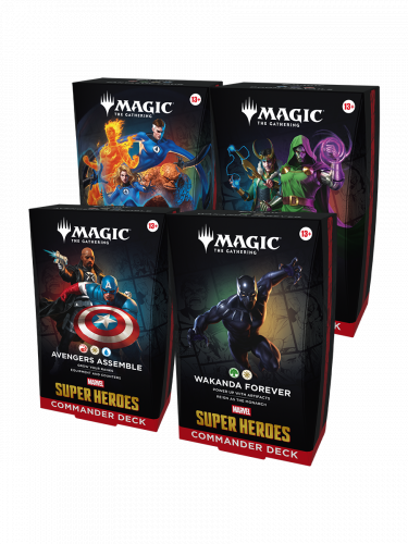 Gra karciana Magic: The Gathering Marvel Super Heroes - Commander Deck Set