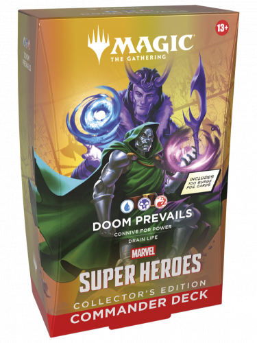 Gra karciana Magic: The Gathering Marvel Super Heroes - Doom Prevails Commander Deck Collector's Edition