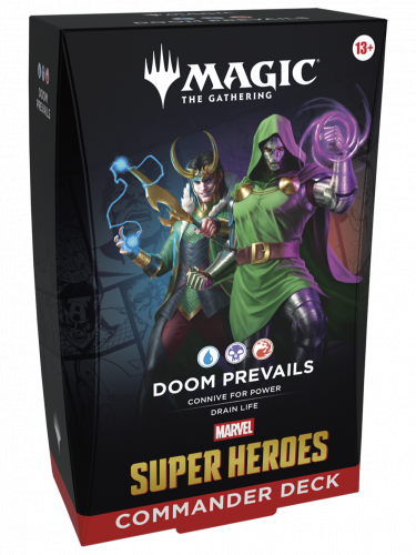 Gra karciana Magic: The Gathering Marvel Super Heroes - Doom Prevails Commander Deck