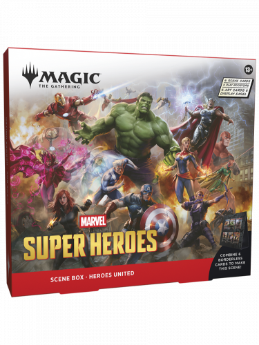 Gra karciana Magic: The Gathering Marvel Super Heroes - Heroes United Scene Box