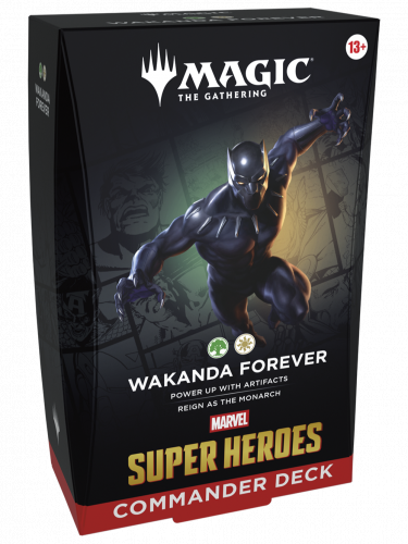 Gra karciana Magic: The Gathering Marvel Super Heroes - Wakanda Forever Commander Deck