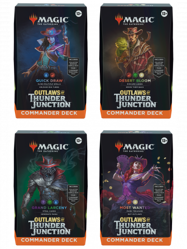 Gra karciana Magic: The Gathering Outlaws of Thunder Junction - Zestaw Talii Dowódcy