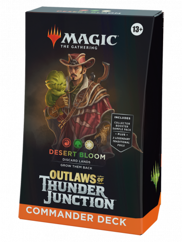 Gra karciana Magic: The Gathering Outlaws of Thunder Junction - Komandorzy Pustynnego Kwiatu