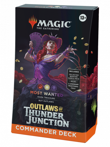 Gra karciana Magic: The Gathering Outlaws of Thunder Junction - Most Wanted Commander Deck