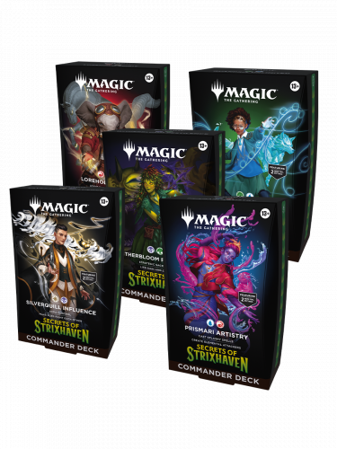 Gra karciana Magic: The Gathering Secrets of Strixhaven – Commander Deck Set