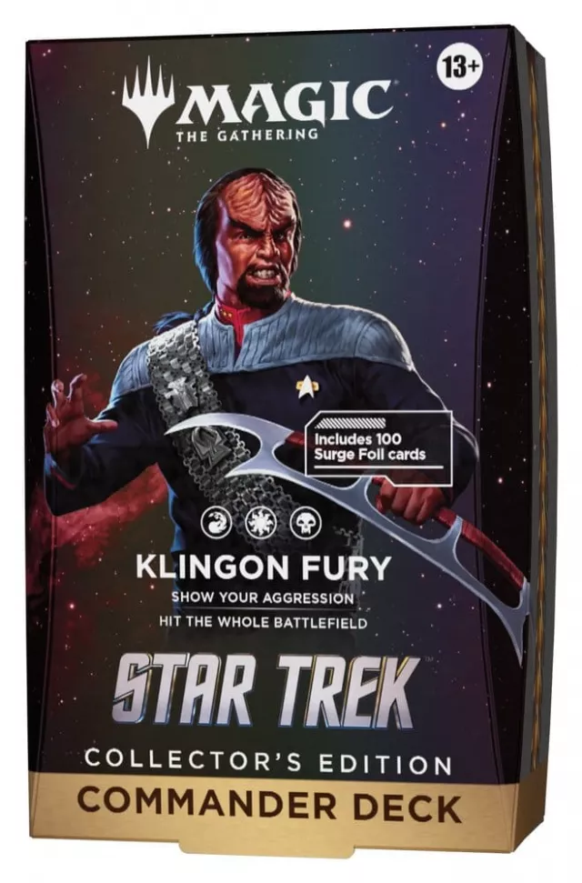 Gra karciana Magic: The Gathering - Star Trek - Collector's Edition Commander Deck Set - Kolekcjonerski box
