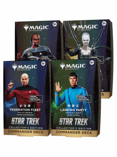 Gra karciana Magic: The Gathering - Star Trek - Collector's Edition Commander Deck Set
