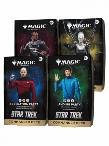 Gra karciana Magic: The Gathering - Star Trek - Commander Deck Set