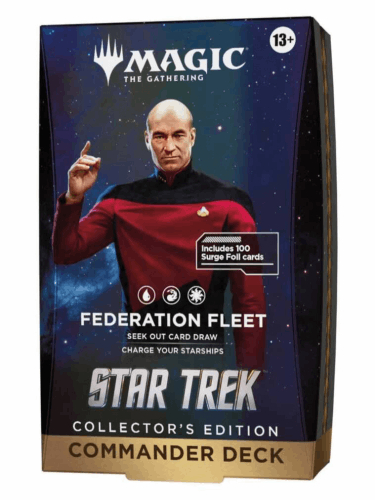 Gra karciana Magic: The Gathering - Star Trek - Federation Fleet Collector's edition Commander Deck
