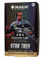 Gra karciana Magic: The Gathering - Star Trek - Klingon Fury Collector's edition Commander Deck