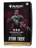 Gra karciana Magic: The Gathering - Star Trek - Klingon Fury Commander Deck