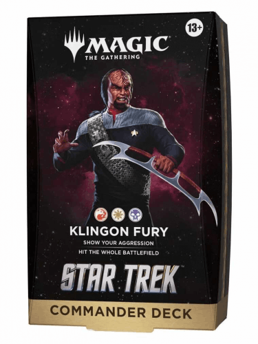 Gra karciana Magic: The Gathering - Star Trek - Klingon Fury Commander Deck