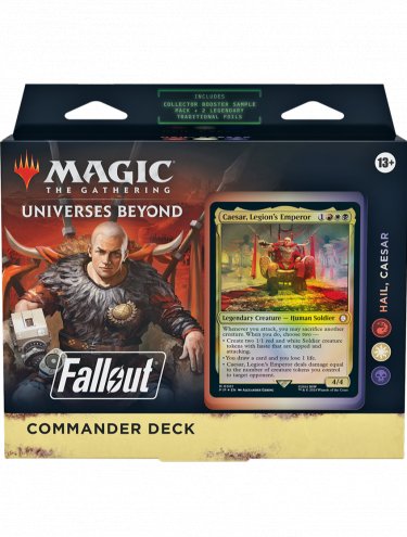 Gra karciana Magic: The Gathering Universes Beyond - Fallout - Hail, Caesar (Commander Deck)