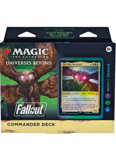 Gra karciana Magic: The Gathering Universes Beyond - Fallout - Mutant Menace (Commander Deck)