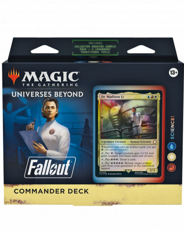 Gra karciana Magic: The Gathering Universes Beyond - Fallout - Science! (Commander Deck)