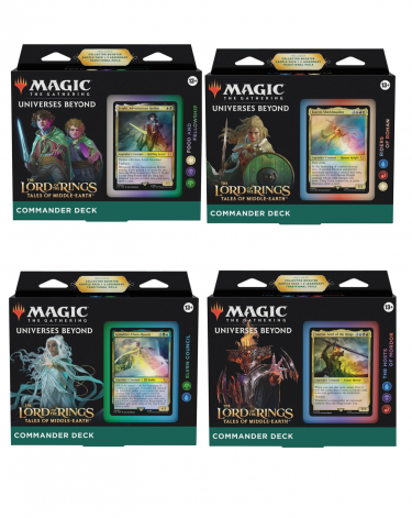 Gra karciana Magic: The Gathering Universes Beyond - LotR: Tales of the Middle Earth Commander Deck Set