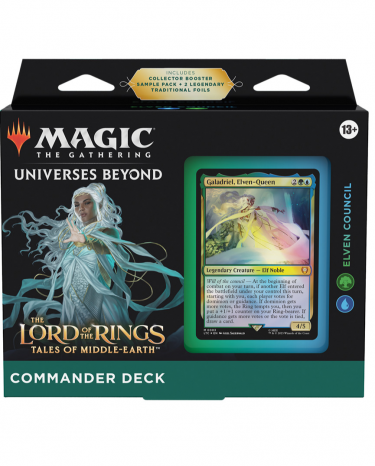 Gra karciana Magic: The Gathering Universes Beyond - LotR: Tales of the Middle Earth - Elven Council (Commander Deck)