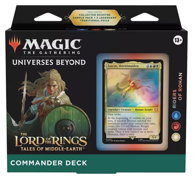 Karetní hra Magic: The Gathering Universes Beyond - LotR: Tales of the Middle Earth - Riders of Rohan (Commander Deck)