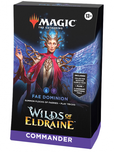 Gra karciana Magic: The Gathering Wilds of Eldraine - Fae Dominion (Talia Dowódcy)