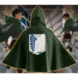 Kápě Attack on Titan - Green Cape