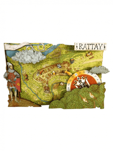 Zegar Kingdom Come: Deliverance II - Mapa Ratajów (Rattay)