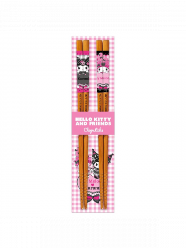 Pałeczki do jedzenia Sanrio - Kuromi & My Melody