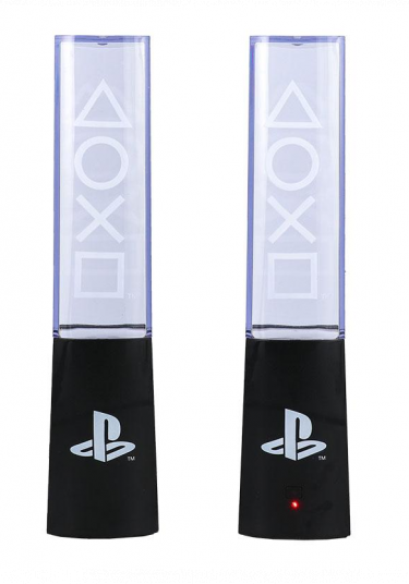 Lampka PlayStation - Fontanny LED (reaguje na dźwięk)