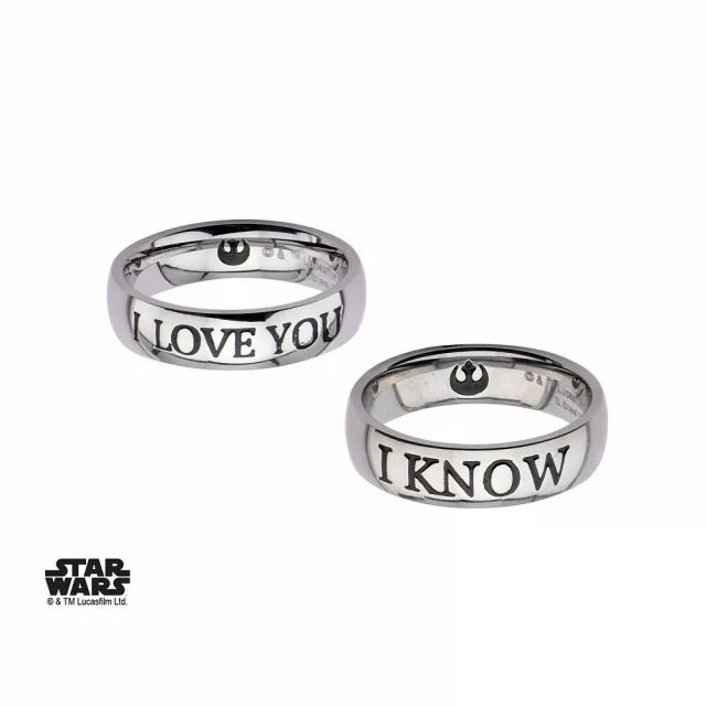 Pierścienie Star Wars - I Love You - Sci-Fi