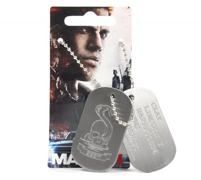 Nieśmiertelnik Mafia III - Wisiorek