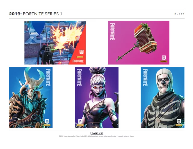 Karty kolekcjonerskie Fortnite - booster (Series 1)