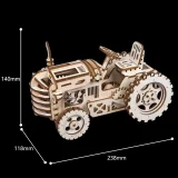 Model do składania - Traktor (drewniany)