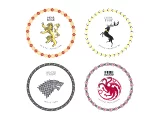Game of Thrones zestaw talerzy