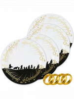 Talerze Lord of the Ring - One Ring (zestaw 4 szt.)