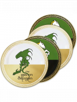 Talerze Lord of the Ring - Taverns (zestaw 4 szt.)