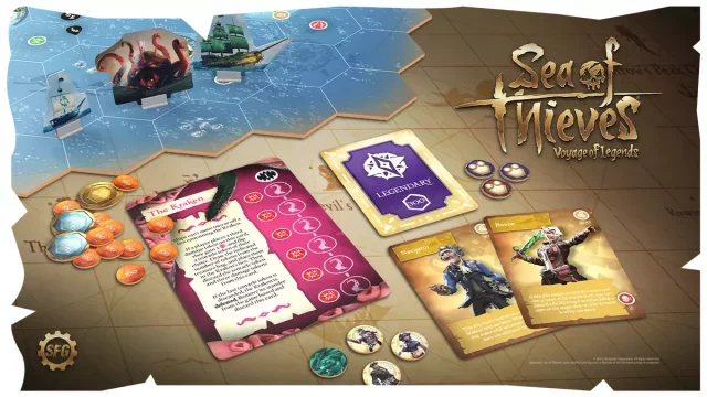 Desková hra Sea of Thieves: Voyage of Legends
