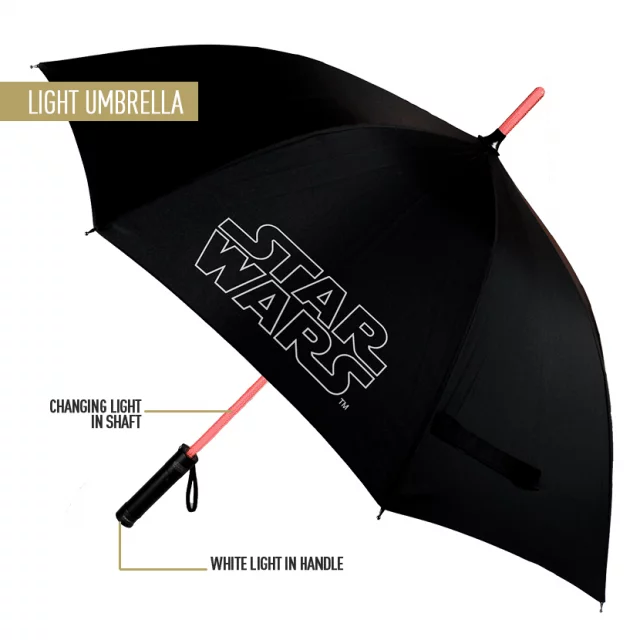 Parasol Star Wars - Logo (świecący)