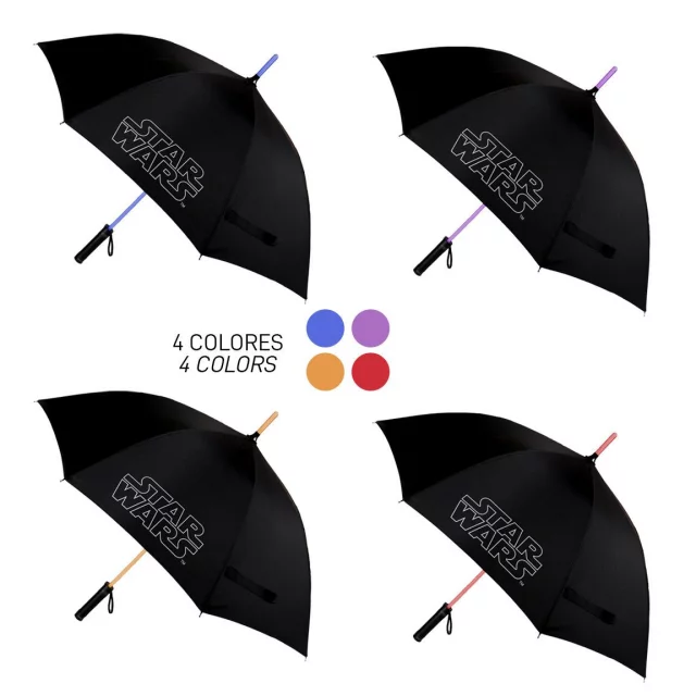 Parasol Star Wars - Logo (świecący)
