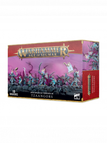 W-AOS: Disciples of Tzeentch - Tzaangors (10 figurek)