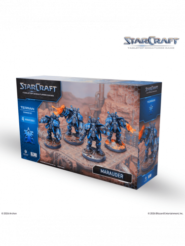 Gra planszowa StarCraft - Tabletop Miniature Game - Marauder - Expansion Set (4 figurki)