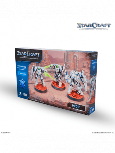 Gra planszowa StarCraft - Tabletop Miniature Game - Medic - Expansion Set (3 figurki)