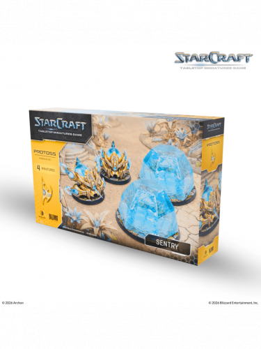 Gra planszowa StarCraft - Tabletop Miniature Game - Sentry - Expansion Set (4 figurki)