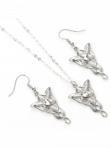 Zestaw prezentowy Lord of the Rings - Arwen Evenstar (zawieszka, kolczyki)