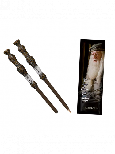 Zestaw podarunkowy Harry Potter - Dumbledore Wand (długopis, zakładka)