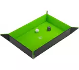 Dice Tray Gamegenic - Magnetic - Rectangular Black/Green - Kości i akcesoria