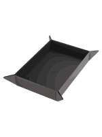 Dice Tray Gamegenic - Magnetic - Rectangular Black/Grey