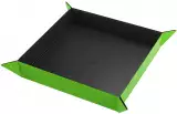 Dice Tray Gamegenic - Magnetic - Square Black/Green - Kości i akcesoria